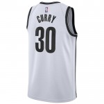 Maillot NBA Brooklyn Nets Seth Curry 30 Nike 2022-23 Association Edition Blanc Swingman - Homme